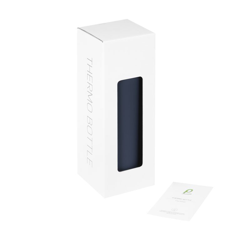 Термобутылка вакуумная герметичная Прима Ультрамарин (Prima Ultramarine), ярко-синяя — изображение 10