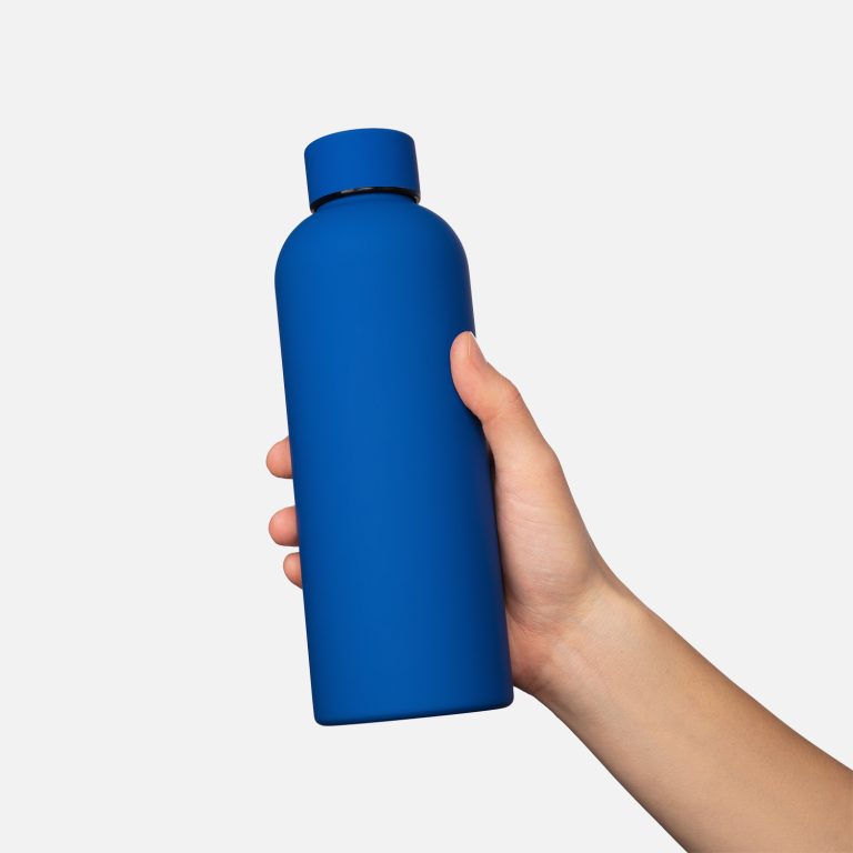 Термобутылка вакуумная герметичная Прима Ультрамарин (Prima Ultramarine), ярко-синяя — изображение 5