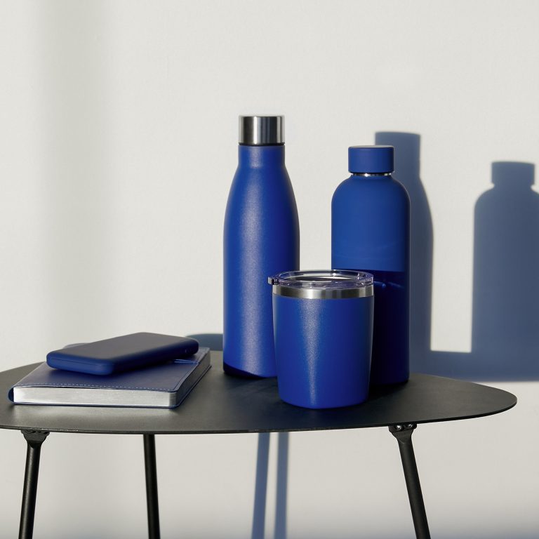 Термобутылка вакуумная герметичная Прима Ультрамарин (Prima Ultramarine), ярко-синяя — изображение 6