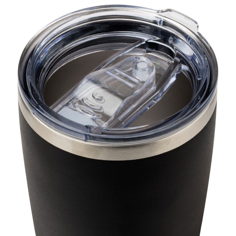 Термокружка вакуумная Вива (Viva), черная — изображение 3