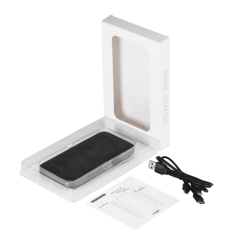 Внешний аккумулятор Ин Велюр (In Velour) 10000 mAh, черный — изображение 8