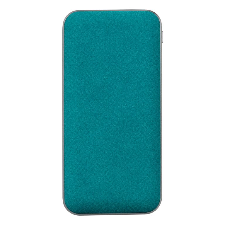 Внешний аккумулятор Ин Велюр (In Velour) 10000 mAh, бирюзовый — изображение 2