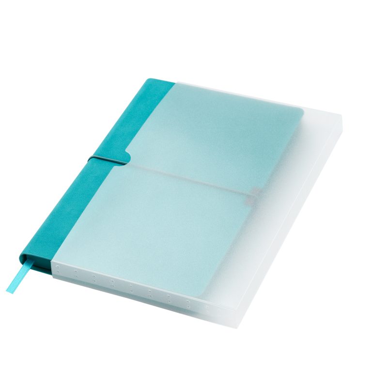 Ежедневник Ин Велюр (In Velour) недатированный, бирюзовый — изображение 6