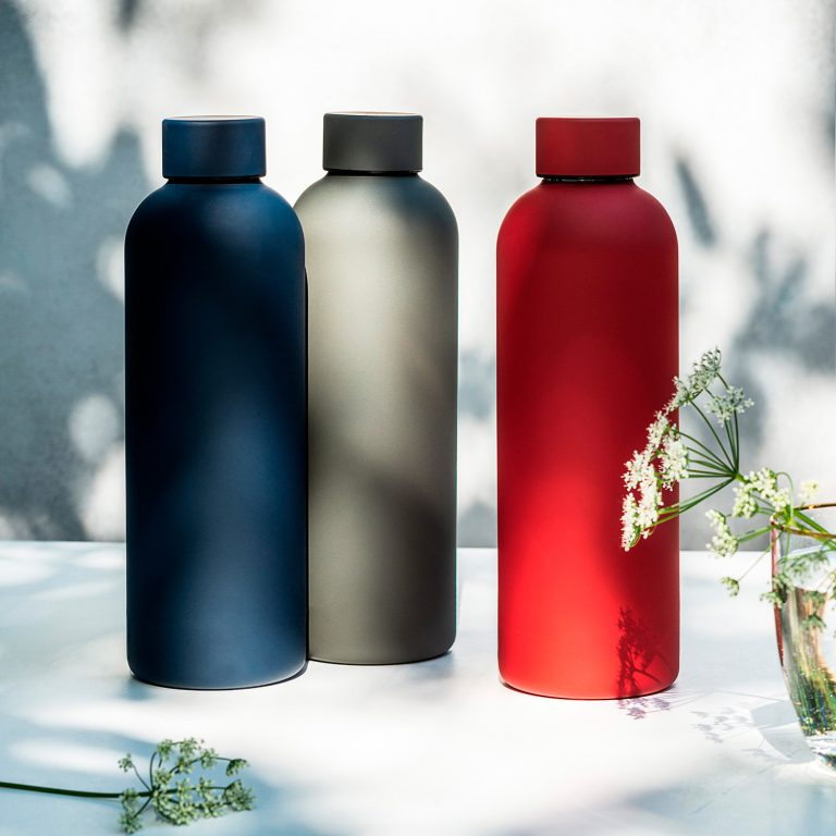 Термобутылка вакуумная герметичная Прима (Prima), серая — изображение 5