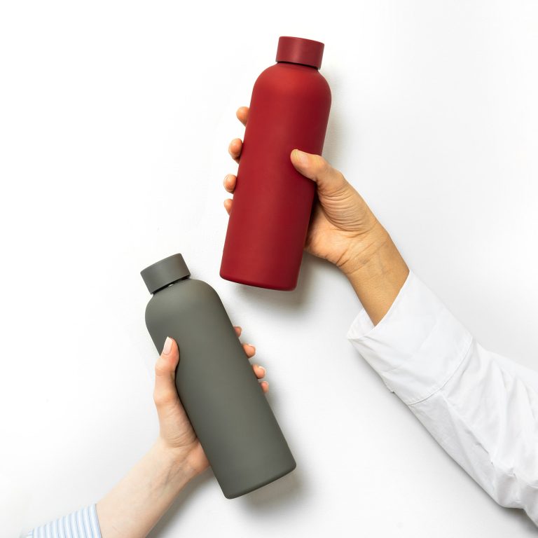 Термобутылка вакуумная герметичная Прима (Prima), серая — изображение 8