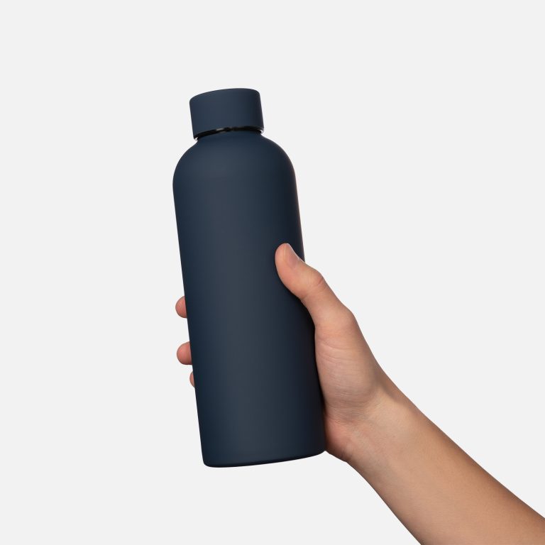 Термобутылка вакуумная герметичная Прима (Prima), синяя — изображение 9