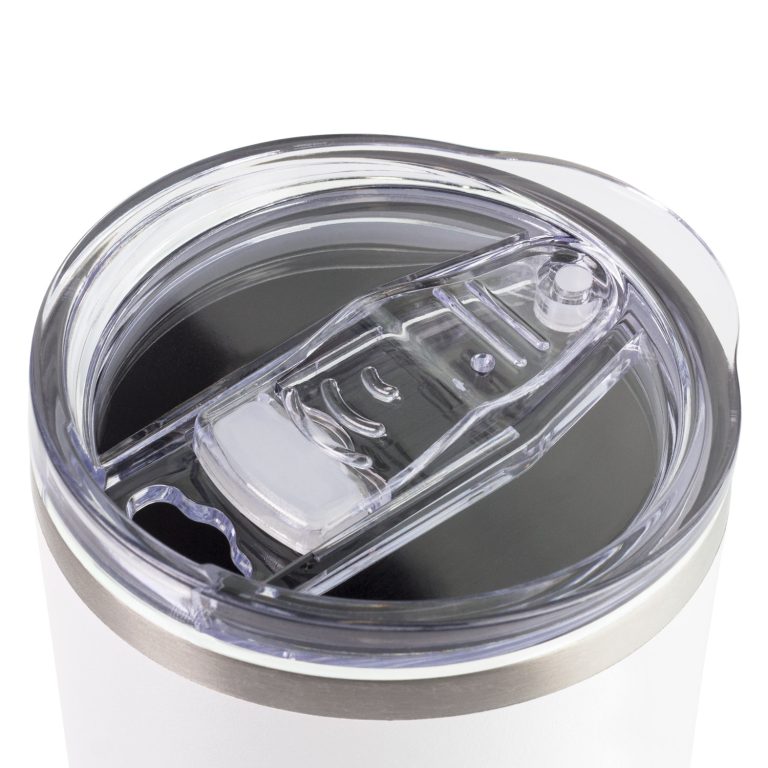 Термокружка вакуумная с керамическим покрытием Арктик (Arctic), белый/серый — изображение 2