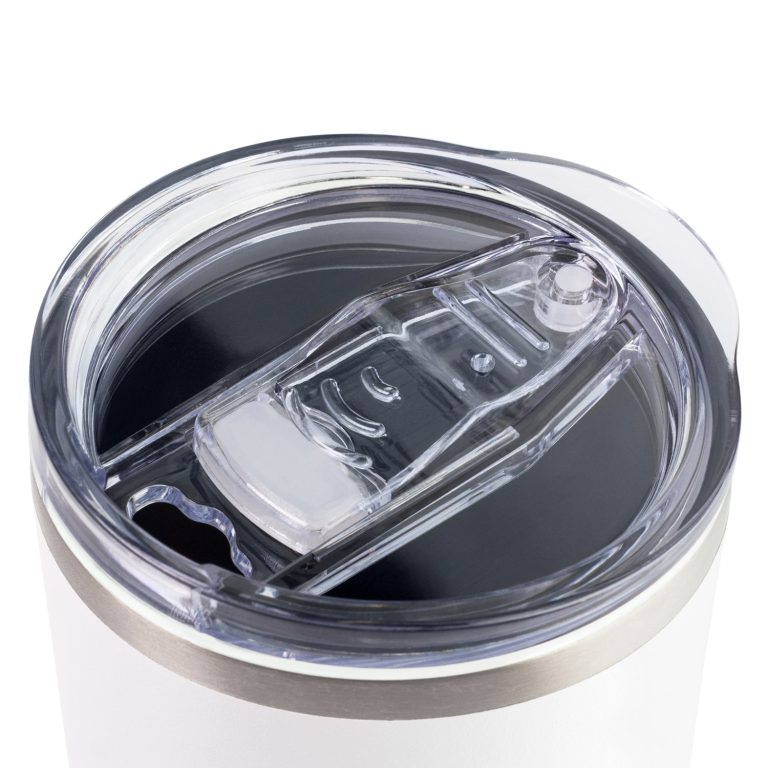 Термокружка вакуумная с керамическим покрытием Арктик (Arctic), белый/синий — изображение 2