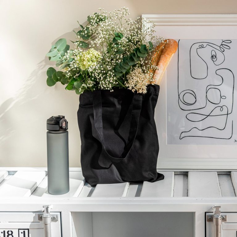 Бутылка для воды Флип (Flip), серая — изображение 10