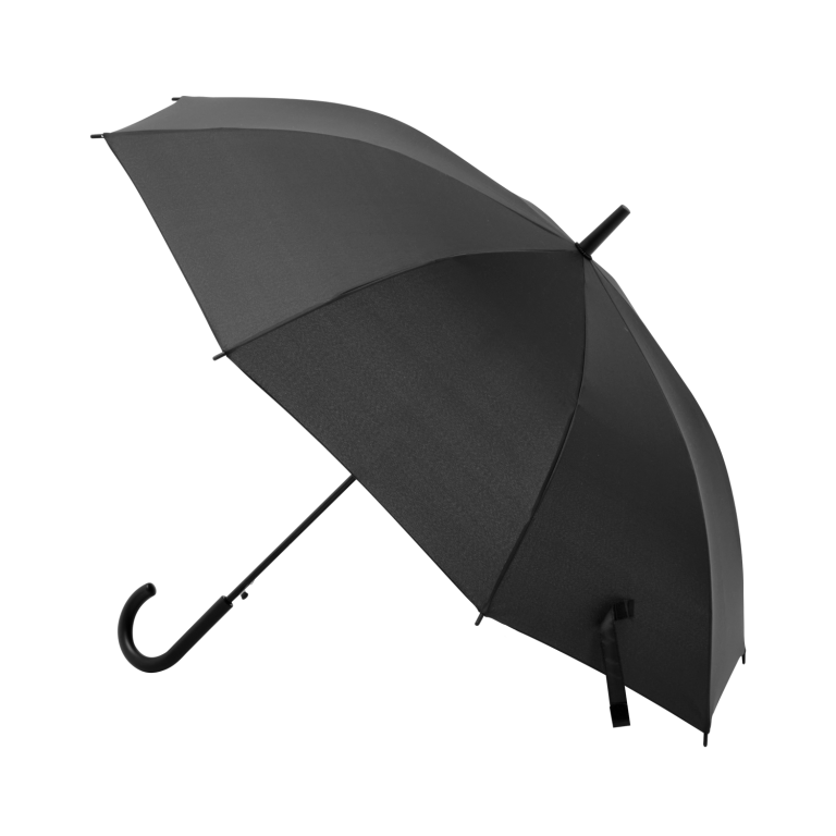 Зонт-трость Бергвинд (Bergwind), черный — изображение 2