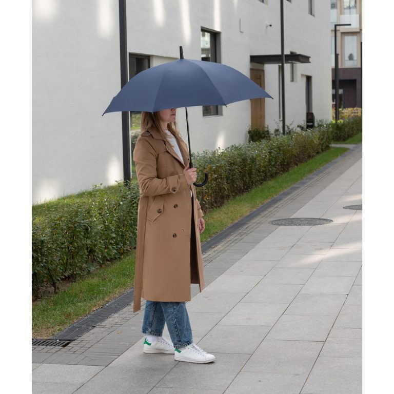 Зонт-трость Бергвинд (Bergwind), синий — изображение 6