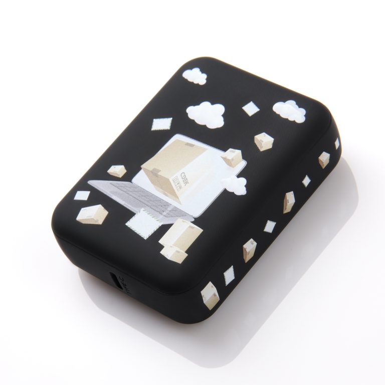 Внешний аккумулятор с функцией быстрой зарядки Формула (Formula) 10000 mAh, черный — изображение 10