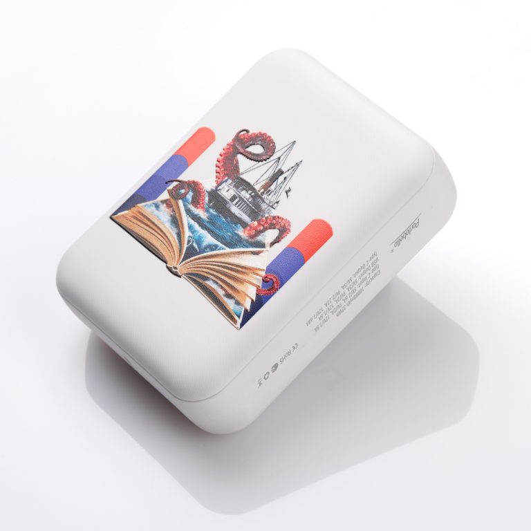 Внешний аккумулятор с функцией быстрой зарядки Формула (Formula) 10000 mAh, белый — изображение 9