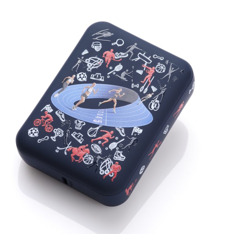 Внешний аккумулятор с функцией быстрой зарядки Формула (Formula) 10000 mAh, синий — изображение 8