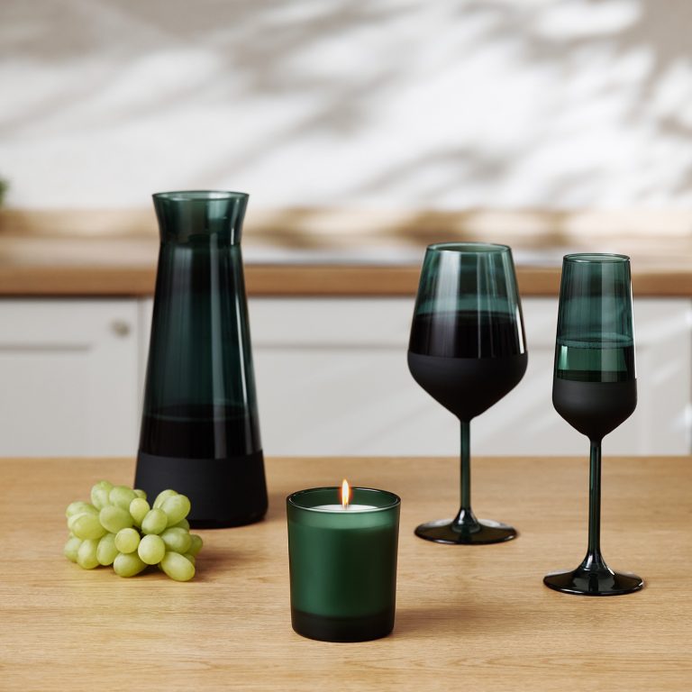 Бокал для шампанского Эмеральд (Emerald), зеленый — изображение 7