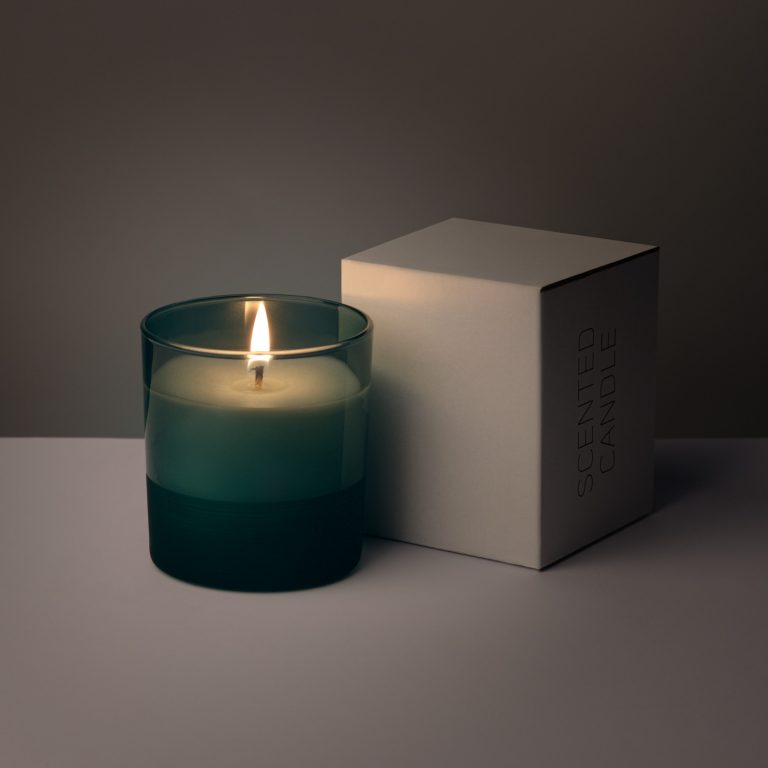 Ароматическая свеча Эмеральд (Emerald), зеленая — изображение 6