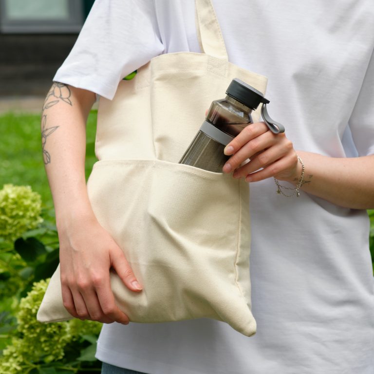 Бутылка для воды Джамп (Jump), черная — изображение 10