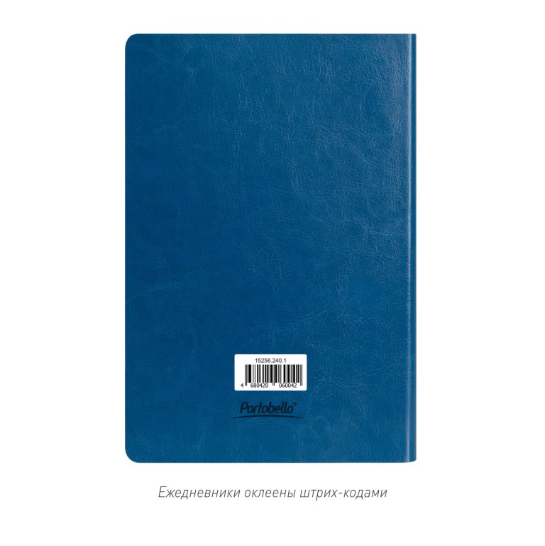 Ежедневник Ривер Сайд (River side) недатированный, лазурный/синий  (без упаковки, без стикера) — изображение 10