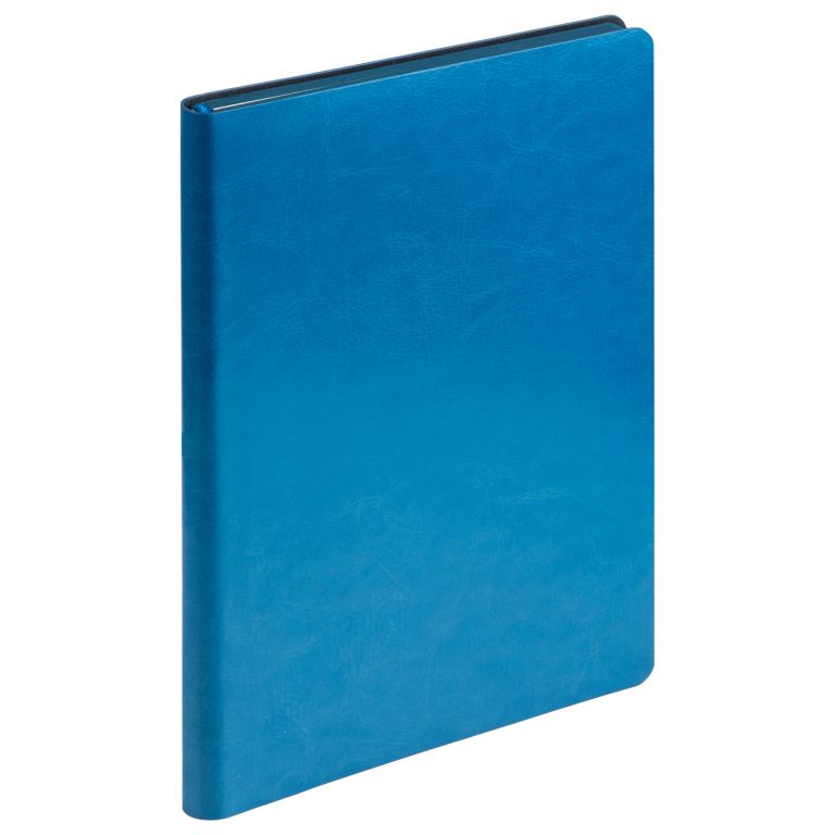 Ежедневник Ривер Сайд (River side) недатированный, лазурный/синий  (без упаковки, без стикера) — изображение 5