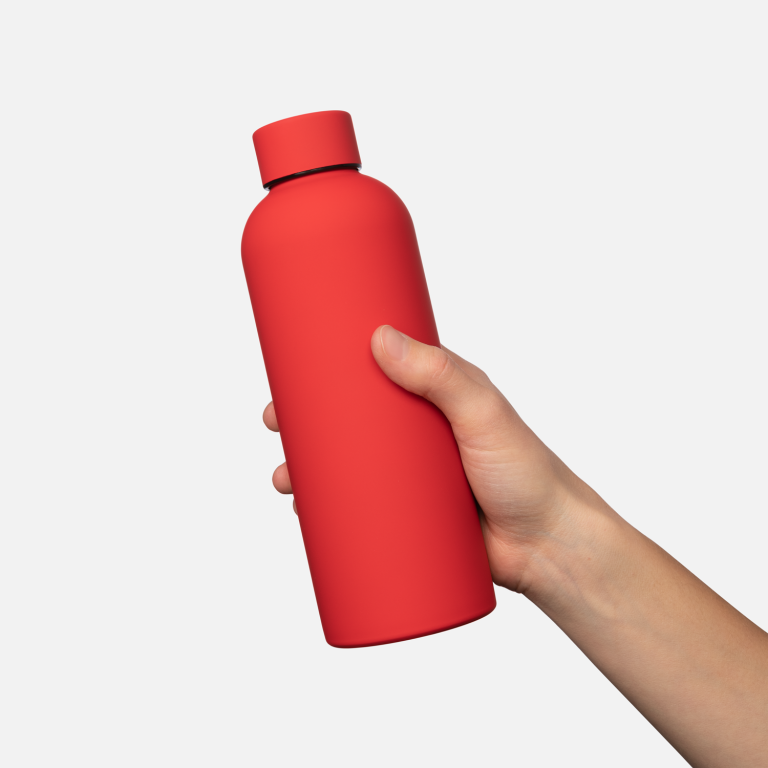 Термобутылка вакуумная герметичная Прима (Prima), красная — изображение 8