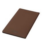 Блокнот Alpha slim, коричневый — изображение 8