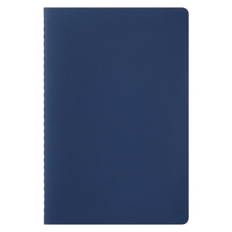 Блокнот Альфа Слим (Alpha slim), синий — изображение 4