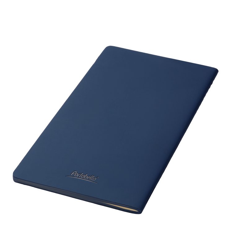 Блокнот Альфа Слим (Alpha slim), синий — изображение 8