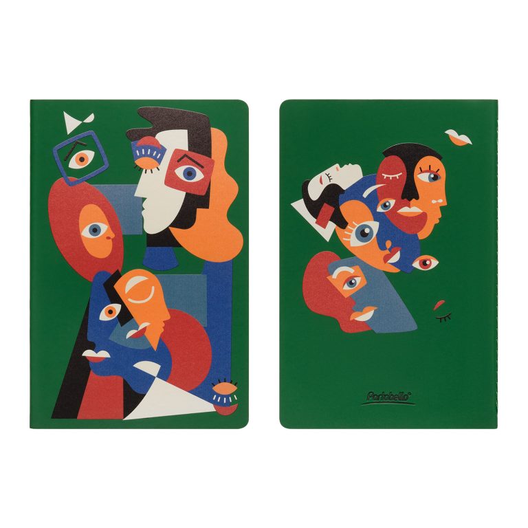 Блокнот Альфа Слим (Alpha slim), зеленый — изображение 2