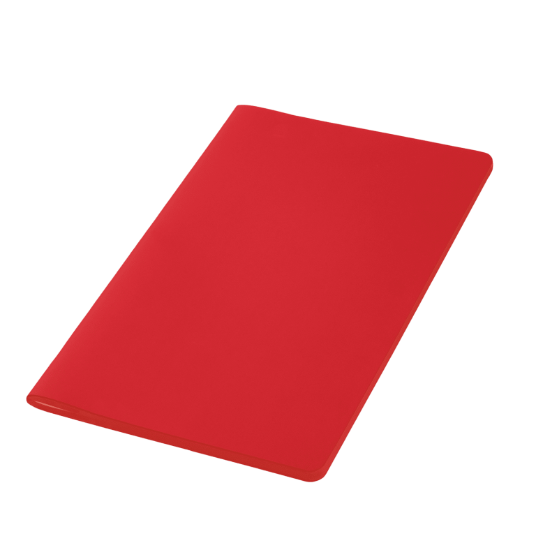 Блокнот Альфа Слим (Alpha slim), красный — изображение 3