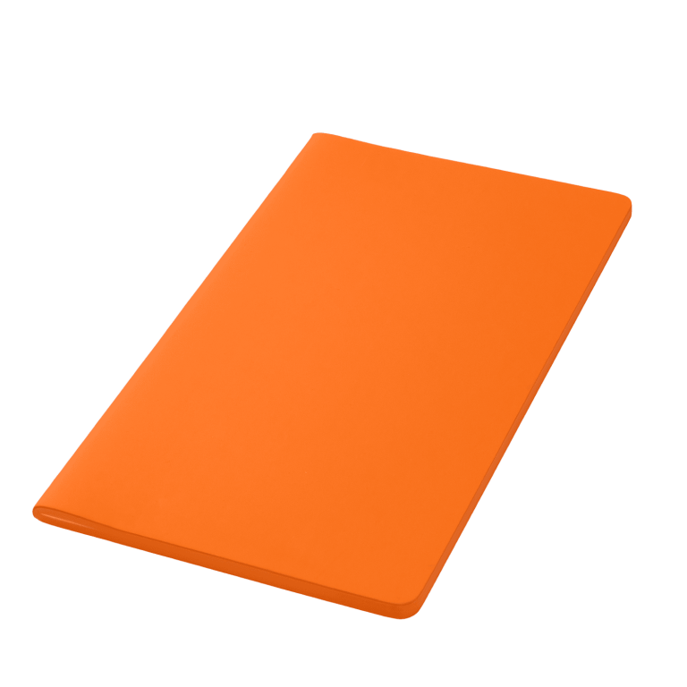 Блокнот Альфа Слим (Alpha slim), оранжевый — изображение 2