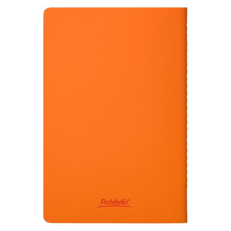 Блокнот Альфа Слим (Alpha slim), оранжевый — изображение 4