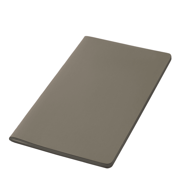 Блокнот Альфа Слим (Alpha slim), серый — изображение 3