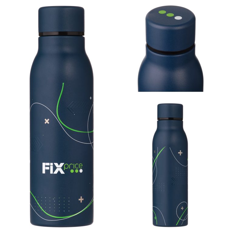 Термобутылка вакуумная герметичная Соренто (Sorento), синяя — изображение 10