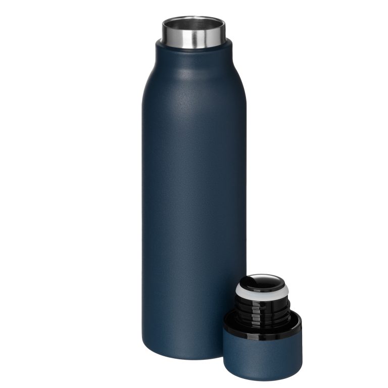 Термобутылка вакуумная герметичная Соренто (Sorento), синяя — изображение 3