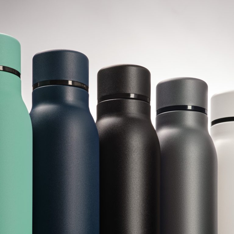 Термобутылка вакуумная герметичная Соренто (Sorento), синяя — изображение 7