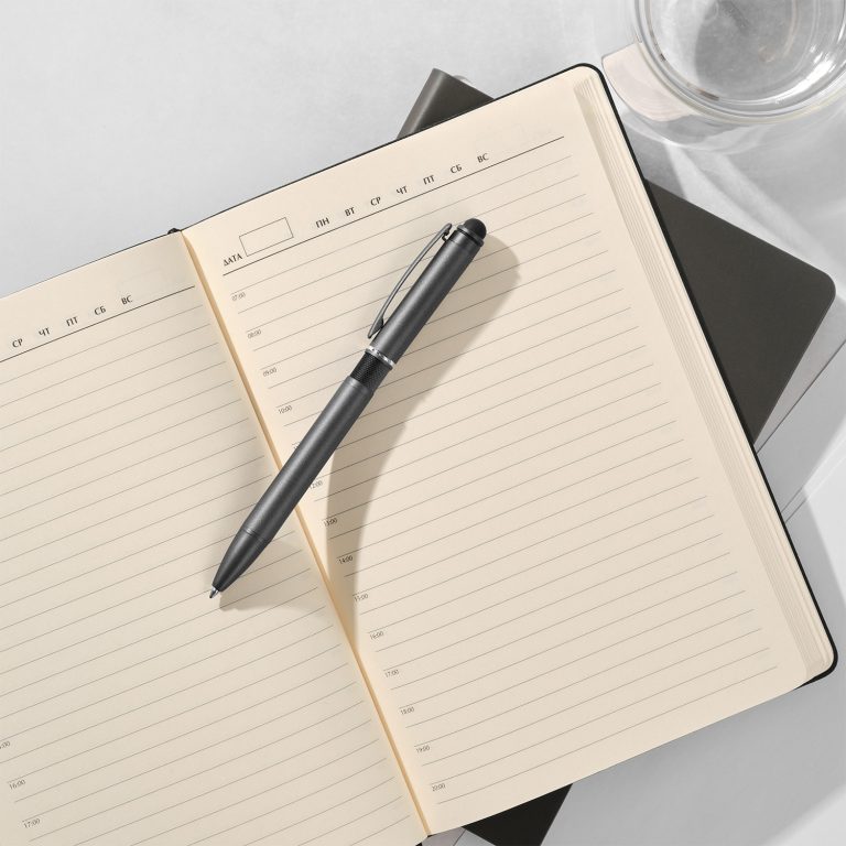 Шариковая ручка АйПи Хамелеон (IP Chameleon), черная — изображение 6