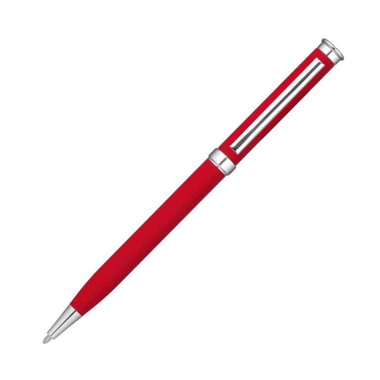 Шариковая ручка Бенуа (Benua), красная — изображение 2
