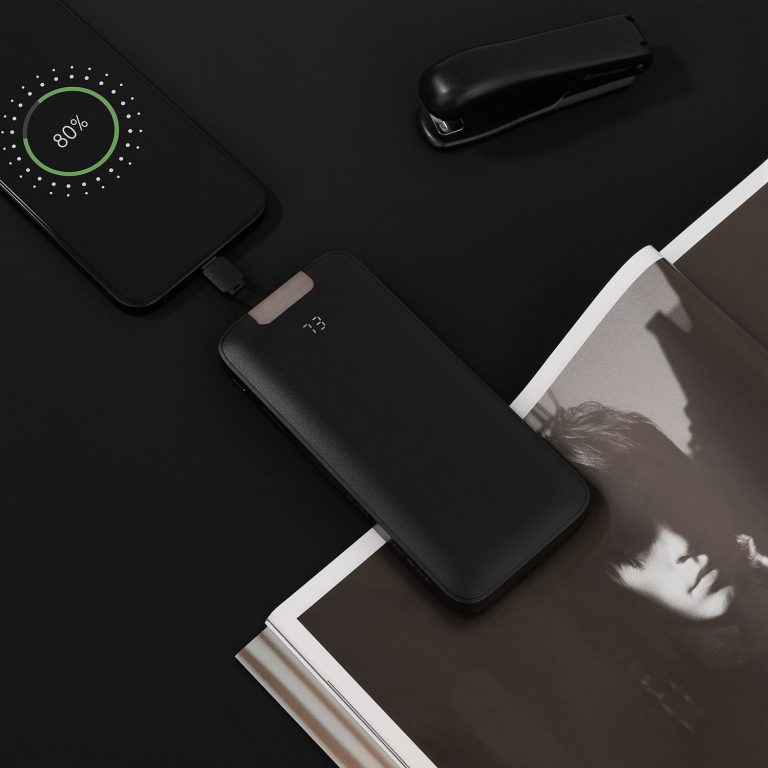 Внешний аккумулятор Оптима (Optima) 10000 mAh, черный — изображение 9