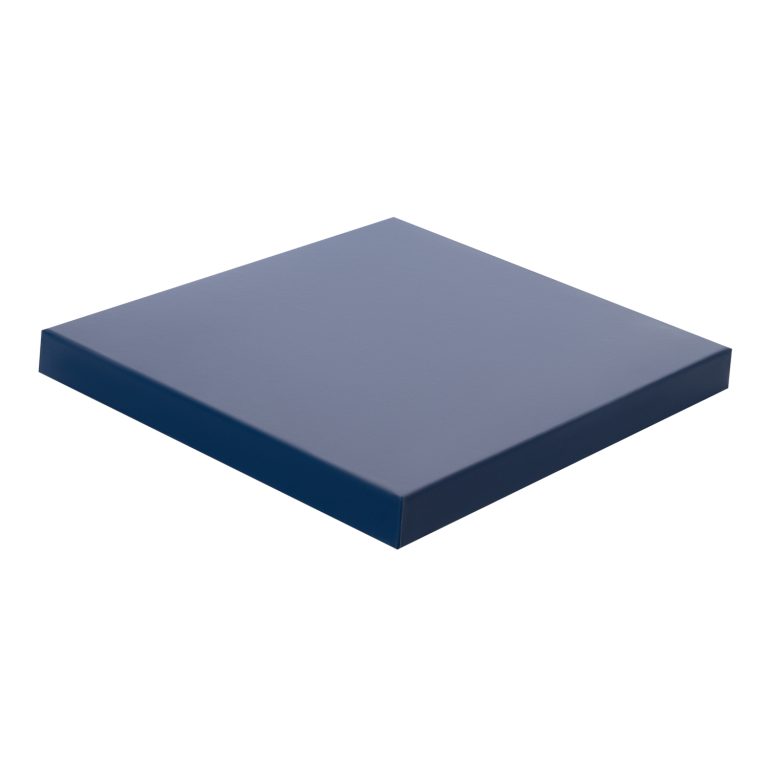 Подарочная коробка с ложементом для ежедневника и ручки, синяя — изображение 6