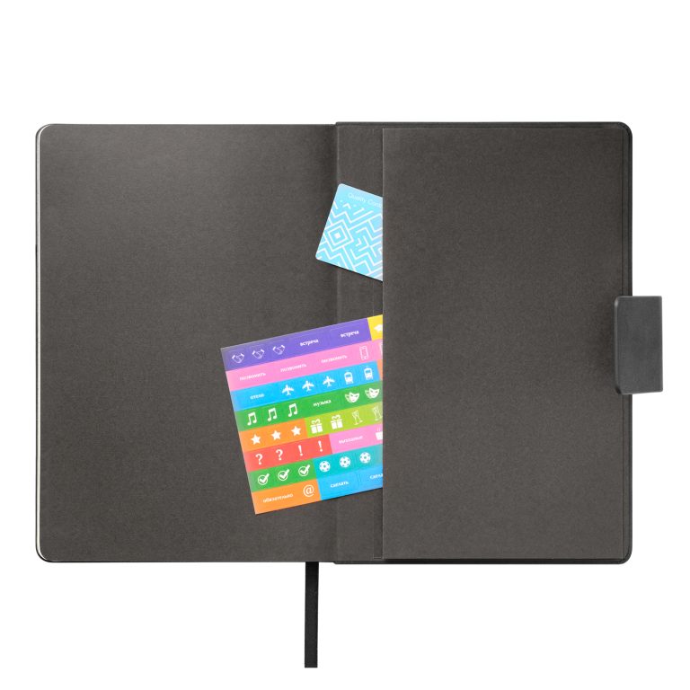 Ежедневник Риц (Ritz) недатированный, черный, твердая обложка — изображение 10