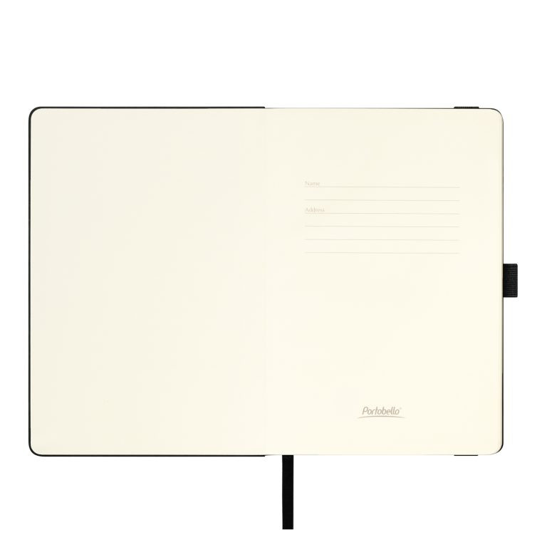 Ежедневник Альфа (Alpha) недатированный, черный/бежевый — изображение 7