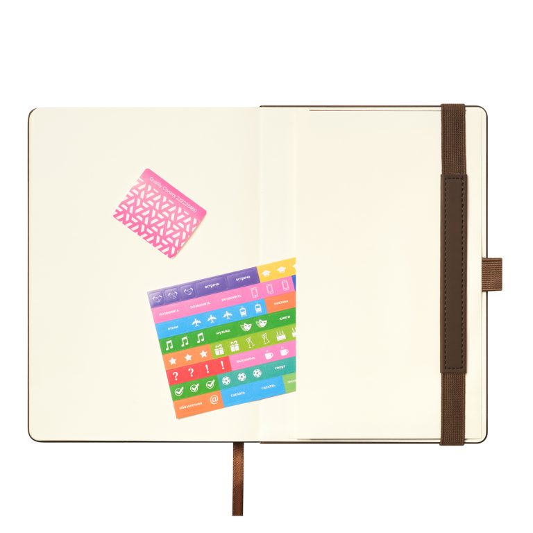 Ежедневник Альфа (Alpha) недатированный, коричневый/бежевый — изображение 9