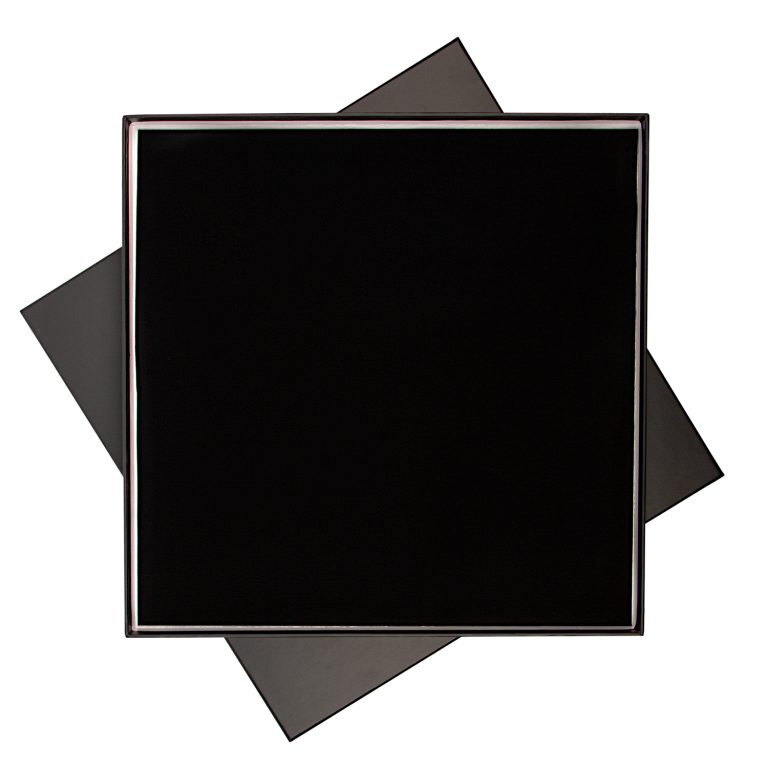 Подарочная коробка с ложементом для ежедневника и ручки, черная — изображение 3