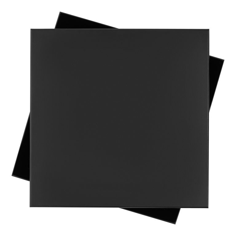 Подарочная коробка с ложементом для ежедневника и ручки, черная — изображение 7