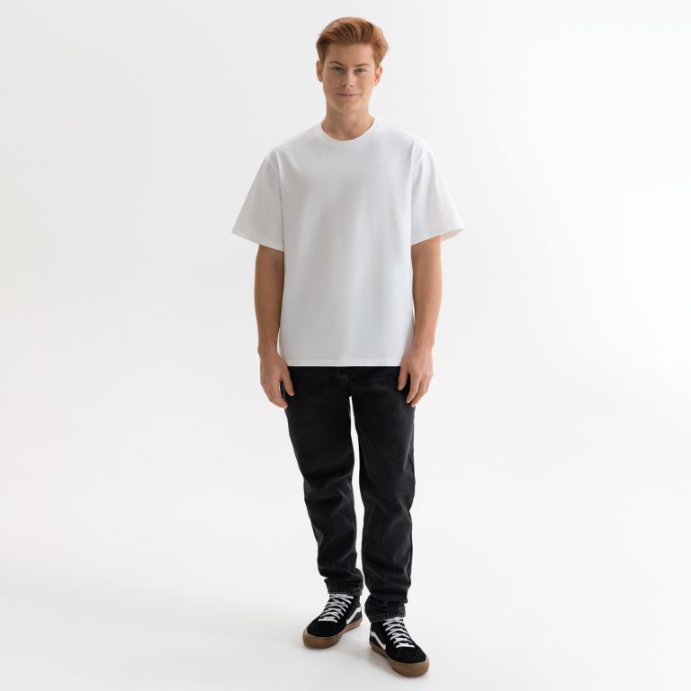 Футболка унисекс Раст (Rust), 240 гр., белая (теплый тон), размер M — изображение 2