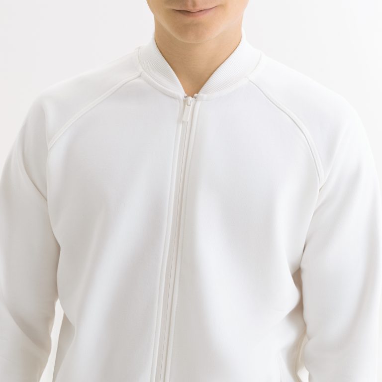 Толстовка на молнии, унисекс Торрес (Torres) белая, размер XL — изображение 7