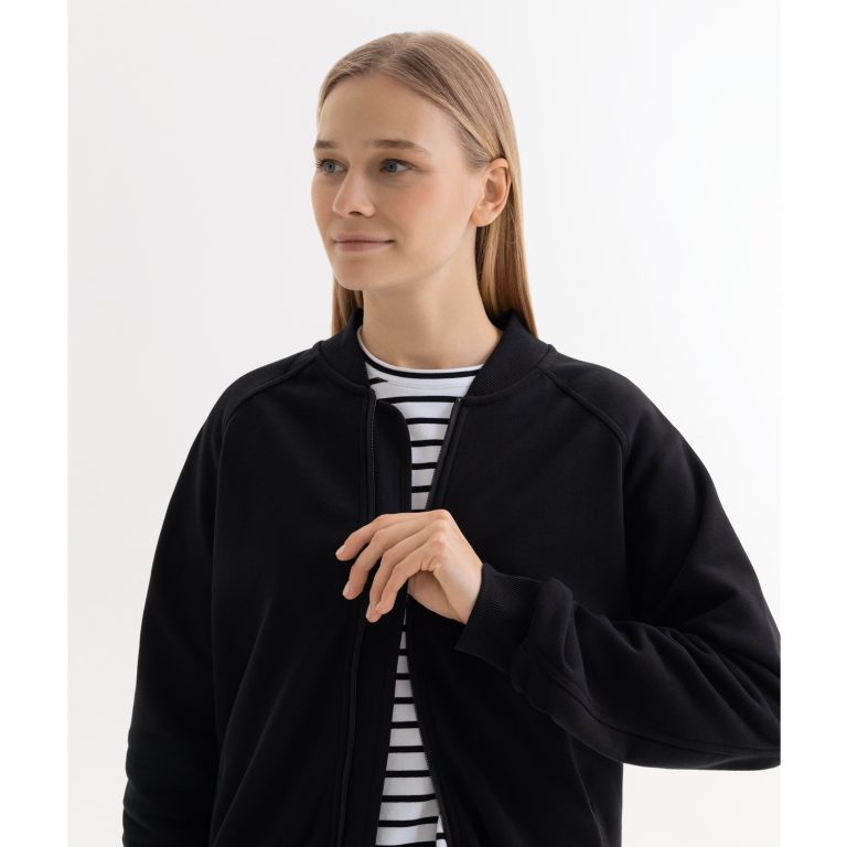 Толстовка на молнии, унисекс Торрес (Torres) черная — изображение 6