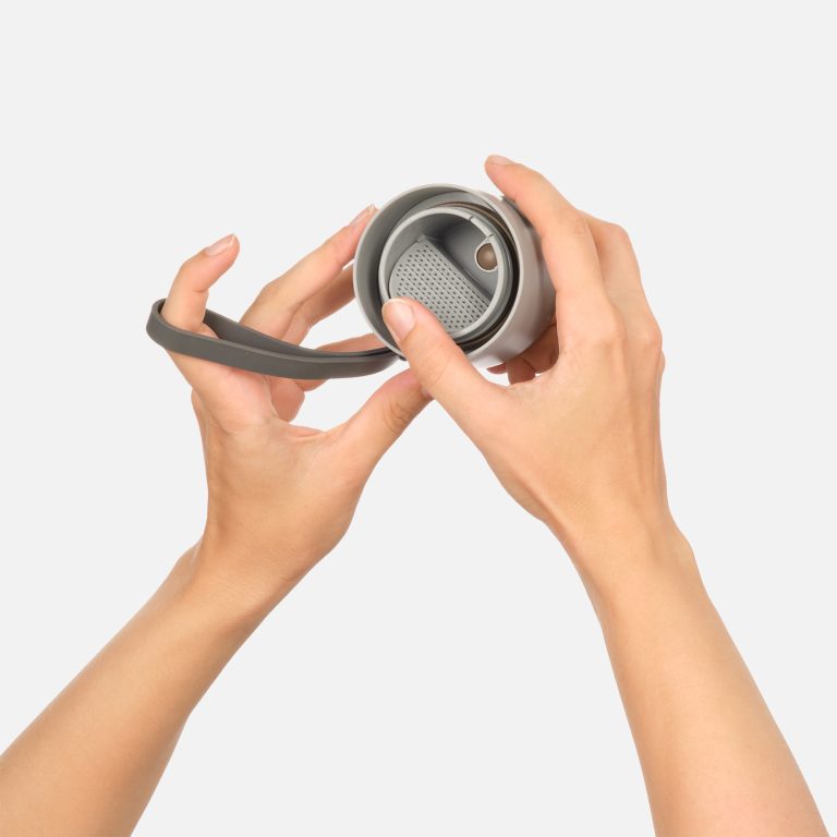 Бутылка для воды Капелла (Capella), серая — изображение 9