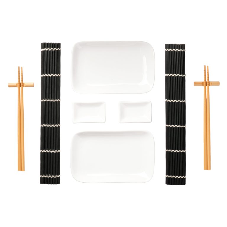 Набор для сервировки суши Токио (Tokyo) (10 предметов), черный — изображение 3