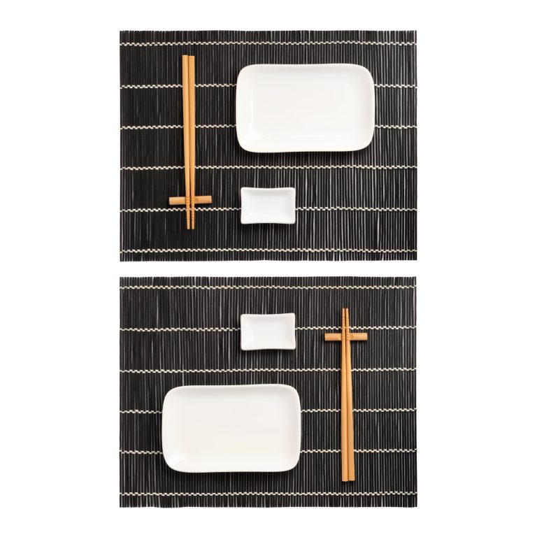 Набор для сервировки суши Токио (Tokyo) (10 предметов), черный — изображение 5